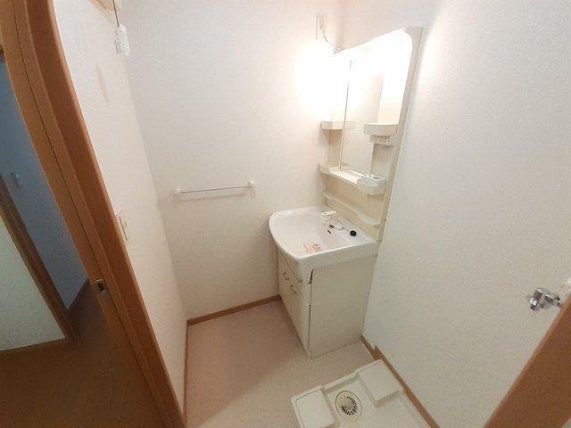 グレイスあらかわの洗面所