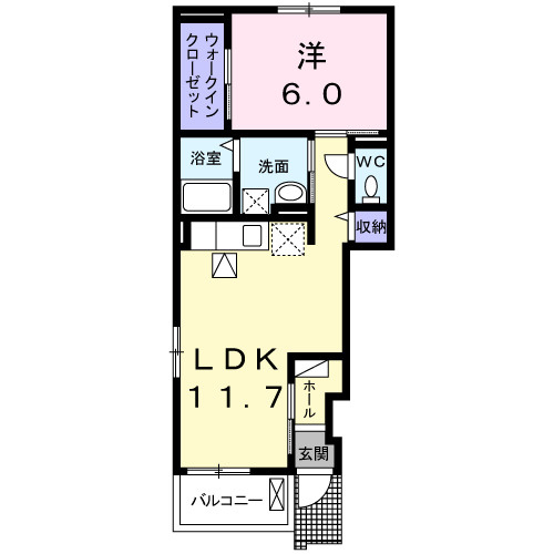 アンジュの間取り