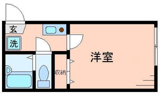【間取り】 | クレール小竹向原 | 間取りです。