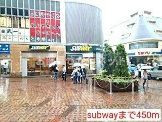 フォレスト　ＭＯＲＩ【おとり物件なし】の周辺|subwayまで450m