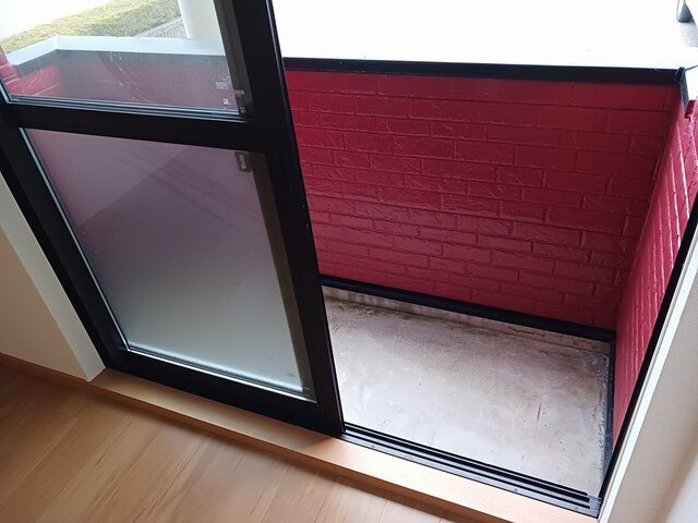 ドリームスクエア　Ａのバルコニー