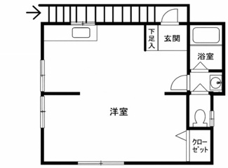 【間取り】 | コーポＫＡＺＵ | 間取りです。