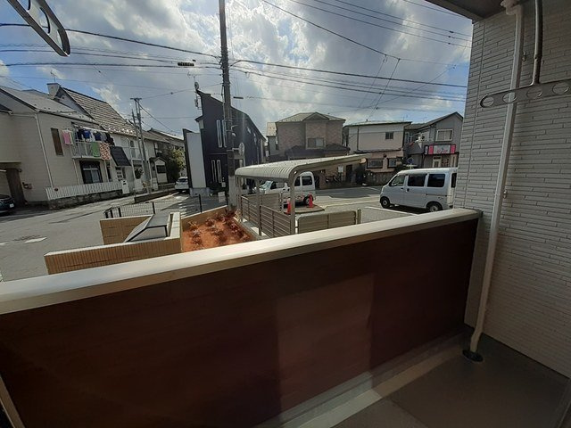 スプリングアイのバルコニー