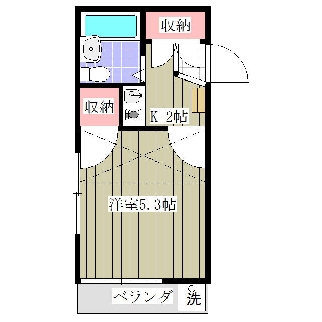 リーブル柏の間取り