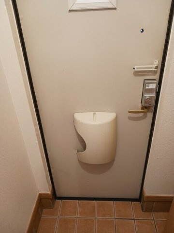 エスペランサＡの玄関