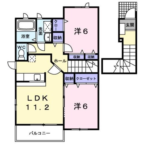 アルバシエロⅤの間取り