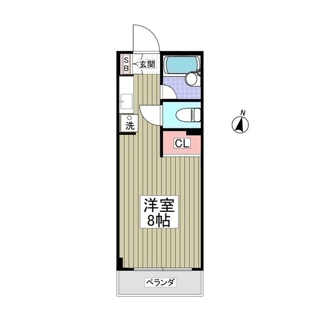 ウィスタリア足立の間取り