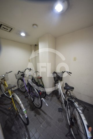 ラムール難波南の駐車場|ラムール難波南　駐輪場