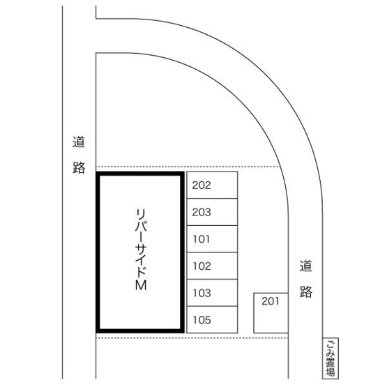 【区画図】 | リバーサイドM