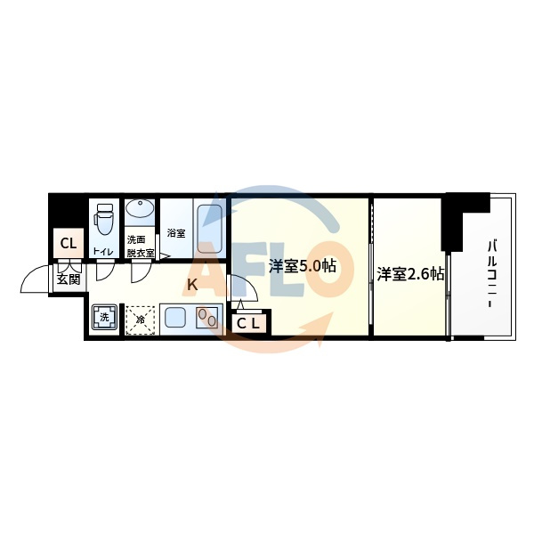 セレニテ難波グランデノールの間取り|セレニテ難波グランデノール　間取り