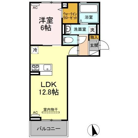 セレーノ南田宮の間取り