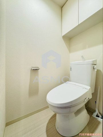 【トイレ】 | プレサンス天神橋六丁目ヴォワール | ※建物内別間取り参考写真