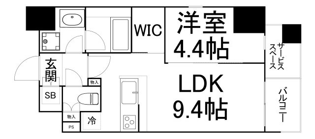 【間取り】 | パークリュクス大阪天満