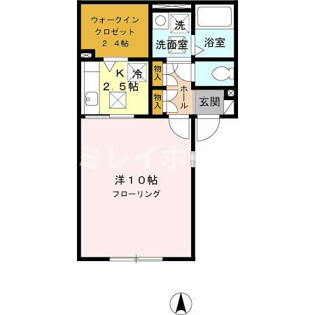 アメジスト西蒲田の間取り
