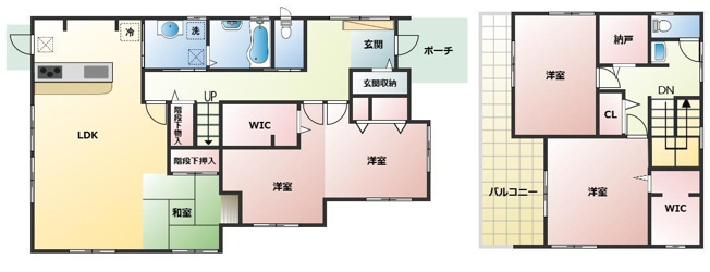 【間取り】 | 武岡3丁目中古住宅