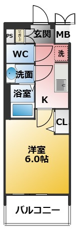 CREST TAPP浅間町の間取り