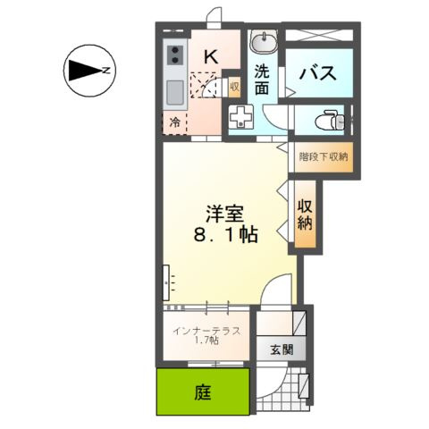 ＡＬＭＯ（アルモ）の間取り