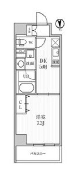 【間取り】 | ボヌール梅田