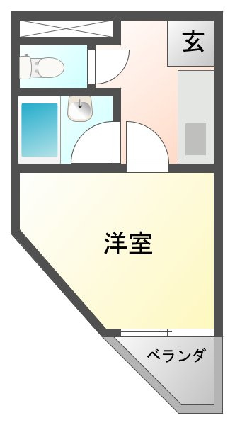 リッツ舞子坂の間取り