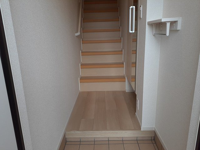 ユーフォリア　グランデの玄関