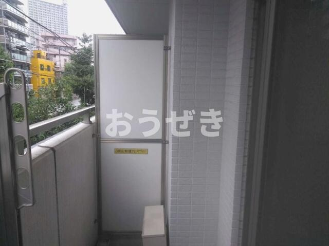 アイル東京向島弐番館のバルコニー