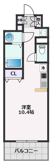 【間取り】 | エルセレーノ吹田
