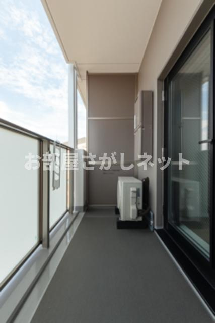 パークアクシス成増二丁目【おとり物件なし】#学生・社会人にオススメ！初期費用分割払いOK！のバルコニー|※写真は同タイプ住戸です。