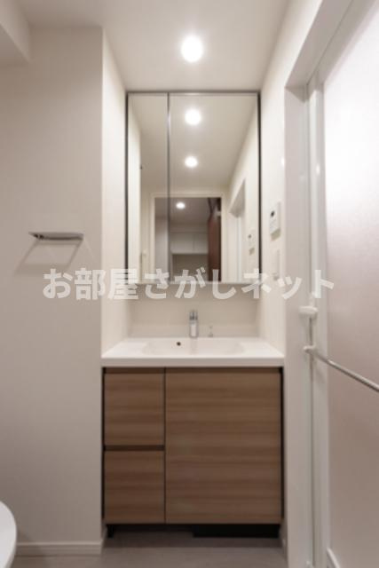 パークアクシス成増二丁目【おとり物件なし】#学生・社会人にオススメ！初期費用分割払いOK！の洗面所|※写真は同タイプ住戸です。