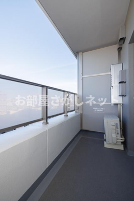オアーゼ新宿西落合レジデンス【おとり物件なし】#学生・社会人にオススメ！初期費用分割払いOK！のバルコニー|※写真は同タイプ住戸です。