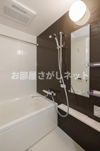 オアーゼ新宿西落合レジデンス【おとり物件なし】#学生・社会人にオススメ！初期費用分割払いOK！の浴室|※写真は同タイプ住戸です。