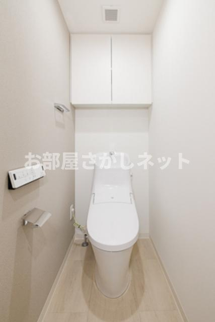 オアーゼ新宿西落合レジデンス【おとり物件なし】#学生・社会人にオススメ！初期費用分割払いOK！のトイレ|※写真は同タイプ住戸です。