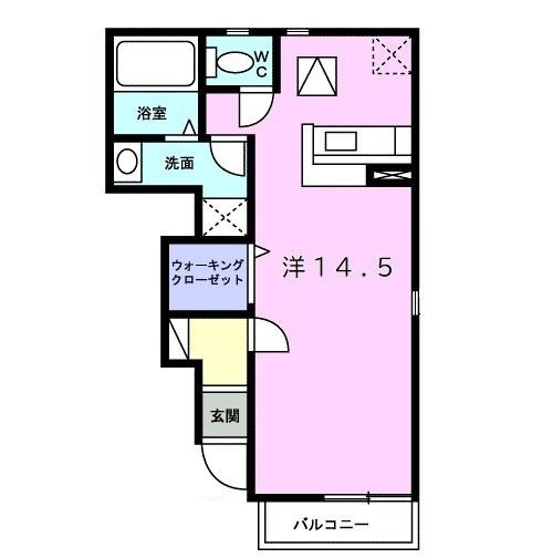 ＯＤＡＮＮＡ　創　Ⅰの間取り|間取りです。