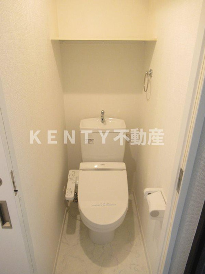 【トイレ】 | ルクシェール蒲田 | 落ち着いた色調のトイレです