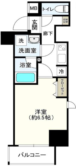 【間取り】 | ファーストレジデンス天満橋