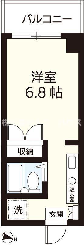 ドエル西船の間取り