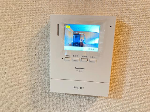 ウィング富士Ａのセキュリティ|カメラ付インターホン