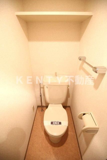 【トイレ】 | メインステージ大森東 | 落ち着いたトイレです