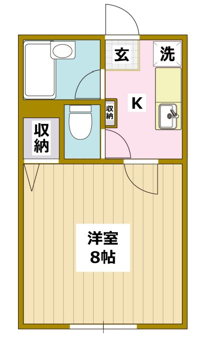サンライズ船越の間取り