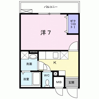 【間取り】 | フィオーレ　１
