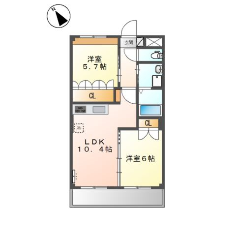 レジデンス　Ａｉの間取り