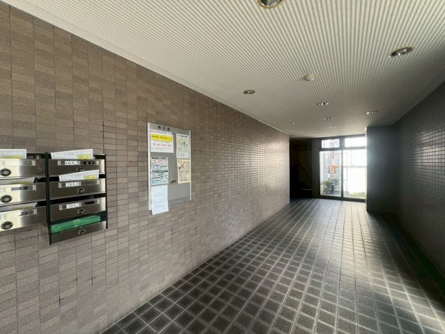 西明石マンションのエントランス