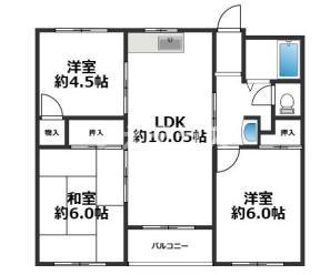 御崎北ビルの間取り