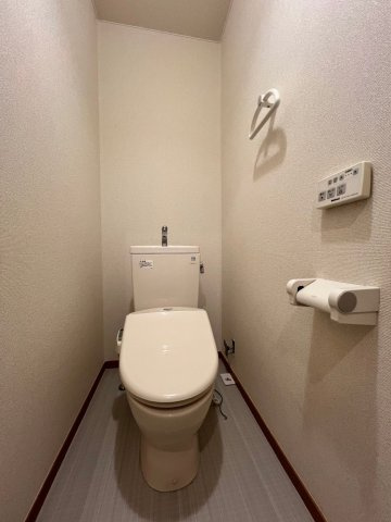 水田地所貸家のトイレ