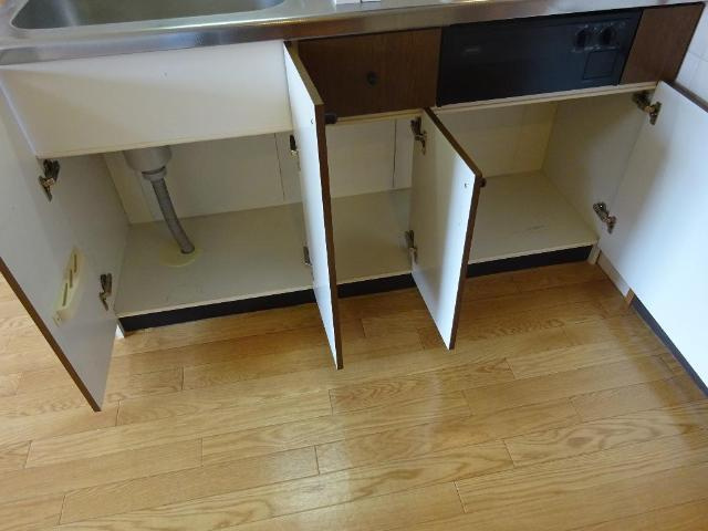 エスポワールのキッチン|キッチン収納（イメージ）