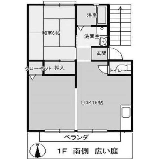 【間取り】 | ビーライン三橋　Ｃ棟