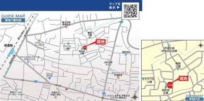 【地図】 | Blooming　Garden　伊達市篭田 | ★内覧予約でブランド米2kg★