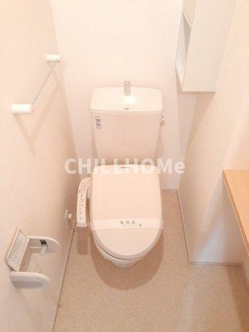 オアシス　Ｂのトイレ|当社、チルホームのHPもご覧ください(^^)/物件情報多数♪