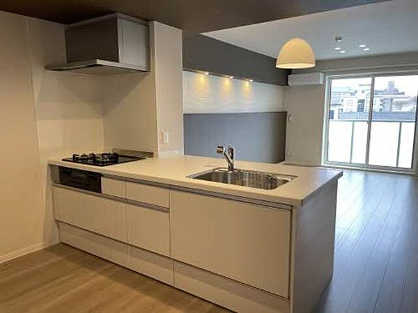 熊本市中央区水前寺４丁目の賃貸マンションのキッチン