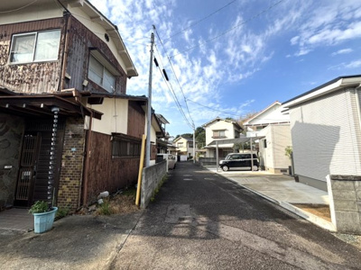 【前面道路含む現地写真】 | 売地　松ノ木1丁目