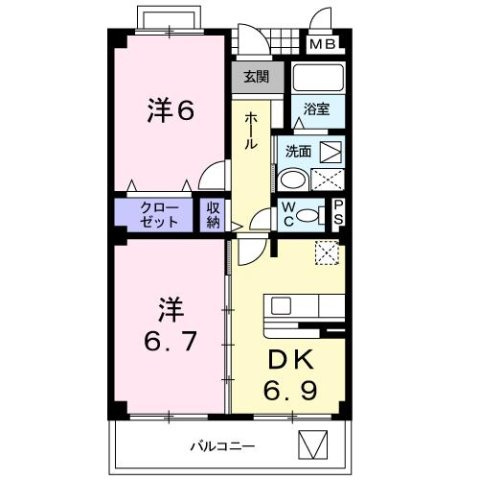 【間取り】 | フラン・アンジュ